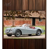 Металлическая табличка Jaguar XK120SE Roadster